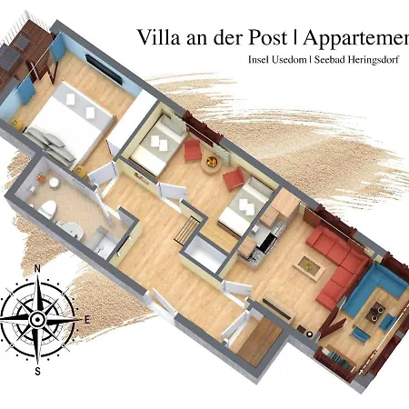 An Der Post, Whg. 04 Villa