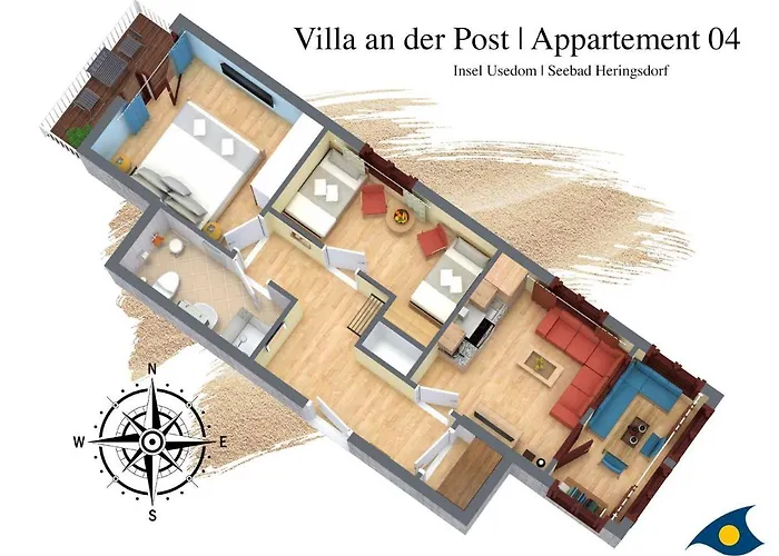 An Der Post, Whg. 04 Villa